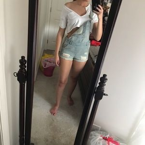 Overalls & crop top